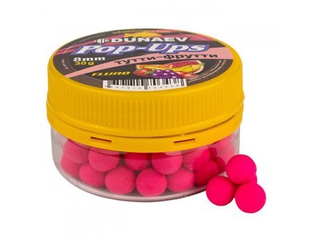 Бойлы Dunaev POP-UP (Тутти-фрутти), 30г/8мм