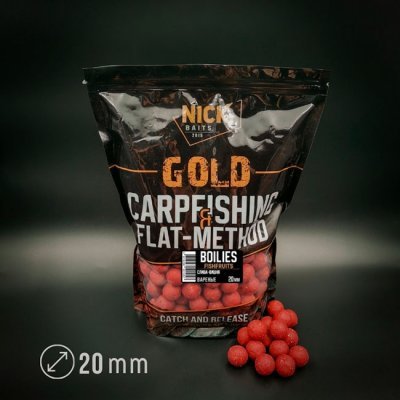 Бойлы прикормочные Nick Baits Gold Fishfruits (Слива-Вишня) 20мм, 1кг