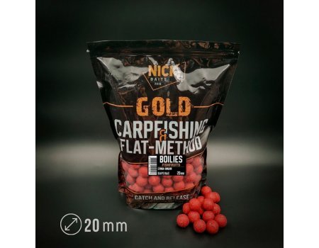 Бойлы прикормочные Nick Baits Gold Fishfruits (Слива-Вишня) 20мм, 1кг