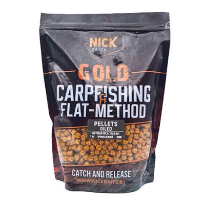 Пеллетс Nick Baits Gold "FF 10 мм" Тигровый орех, 1 кг