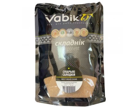 Компонент для прикормки Vabik Big Pack Сухарики сладкие, 750г