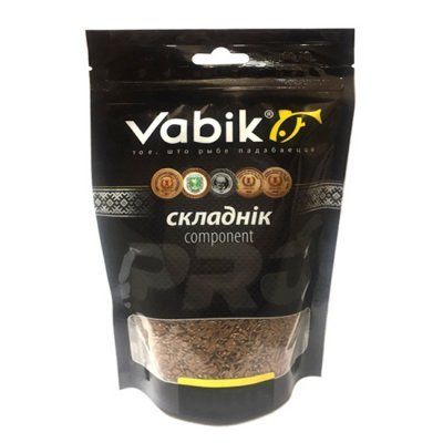 Компонент для прикормки Vabik Pro Конопля жареная молотая, 150г