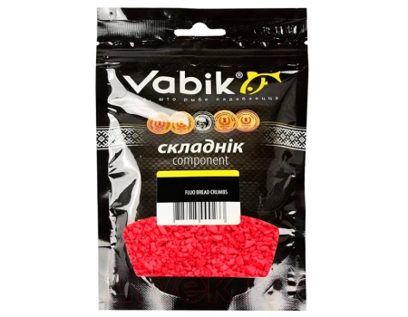Компонент для прикормки Vabik Big Pack Печиво Флуо красное, 750г