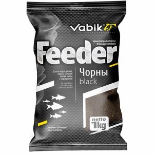 Прикормка Vabik Feeder "Черный" (черная), 1кг