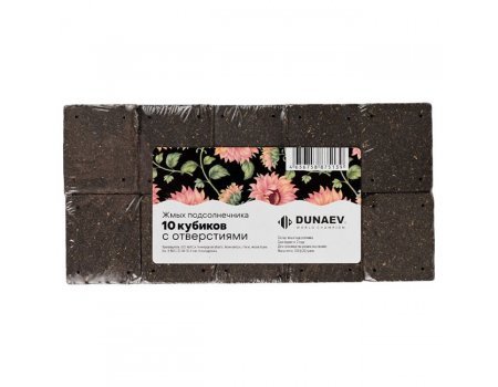 Жмых Dunaev подсолнечный, 300г