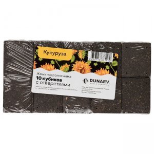 Жмых Dunaev подсолнечный (Кукуруза), 300г