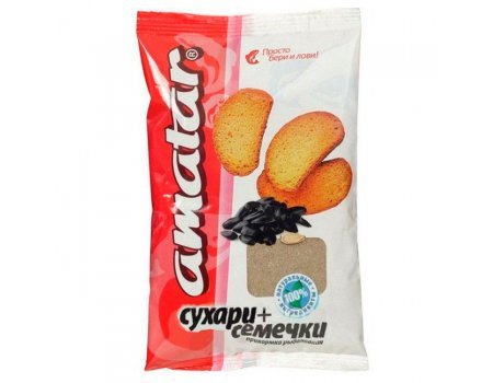 Прикормку Amatar Сухари-Семечки, 750г