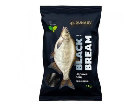 Прикормка Dunaev Black Series Bream (Черный Лещ), 1кг