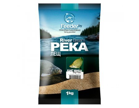Прикормка Feeder by Original Bream River Big Fish (Лещ Река Биг Фиш), 1кг