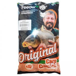 Прикормка Feeder by Original Carp Strawberry (Карп-Амур Земляника), 1кг