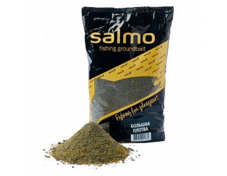 Прикормка Salmo Большая Плотва (темная), 1кг
