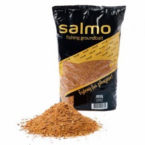 Прикормка Salmo Лещ Орех (темно-коричневая), 1кг