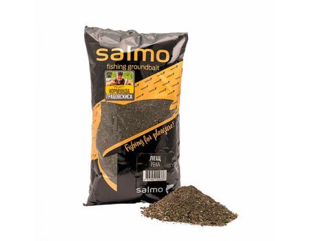 Прикормка Salmo Лещ Река (рецепт Нормунда Грабовскиса), 1кг