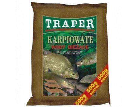 Прикормка Traper Базовая Река (коричневая), 2.5кг