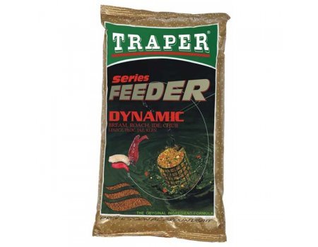 Прикормка Traper Feeder Dynamic (бежевая), 1кг