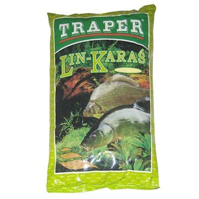 Прикормка Traper Популярная Линь-Карась (коричневая), 1кг