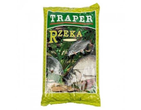 Прикормка Traper Популярная Rzeka (река, коричневая), 1 кг