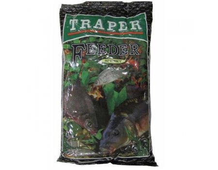 Прикормка Traper Sekret Feeder (черная), 1кг