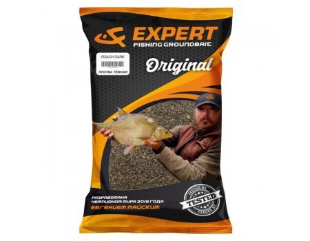 Прикормка UF Expert Original Roach Dark (Плотва Темная), 1кг