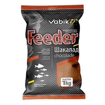 Прикормка Vabik Feeder "Шоколад" (коричневая), 1кг