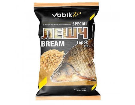 Прикормка Vabik Special Bream Pea "Лешч Гарох" (светлая), 1кг