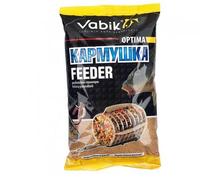 Прикормка Vabik Optima Feeder "Кармушка" (желтая), 1кг