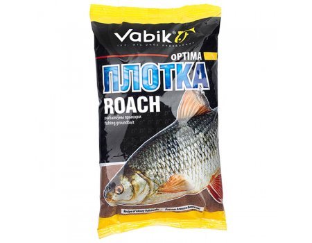 Прикормка Vabik Optima Roach "Плотка" коричневая), 1кг