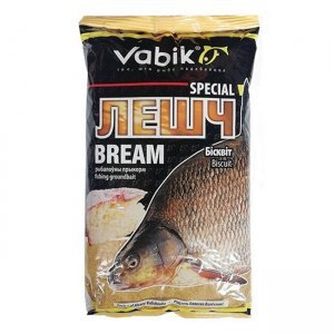Прикормка Vabik Special Bream Biscuit "Лешч Бісквіт" (светлая), 1кг