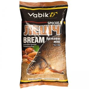 Прикормка Vabik Special Bream Nut mix "Лешч Арэхавы мікс" (светлая), 1кг