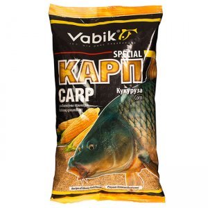 Прикормка Vabik Special Carp Corn "Карп Кукуруза" (желтая), 1кг