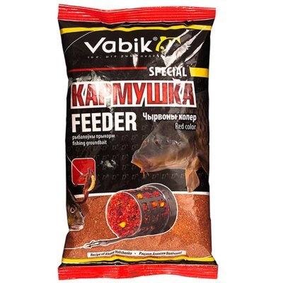 Прикормка Vabik Special Feeder Red "Кармушка Чырвоная" (красная), 1кг
