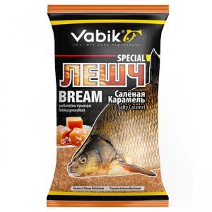 Прикормка Vabik Special Bream Salty Caramel "Лещ Соленая Карамель" (светлая), 1кг