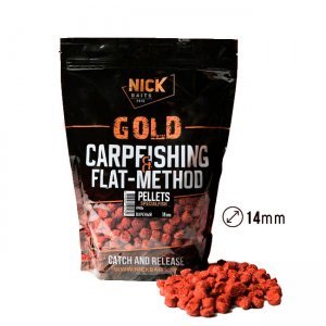 Пеллетс Nick Baits Gold Pellets Specialfish (Криль) 14мм, 1кг