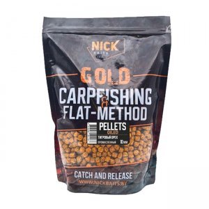 Пеллетс Nick Baits Gold промасленный (Тигровый орех) 10мм, 1кг