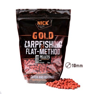Пеллетс Nick Baits Gold Pellets Specialfish (Криль) 10мм, 1кг