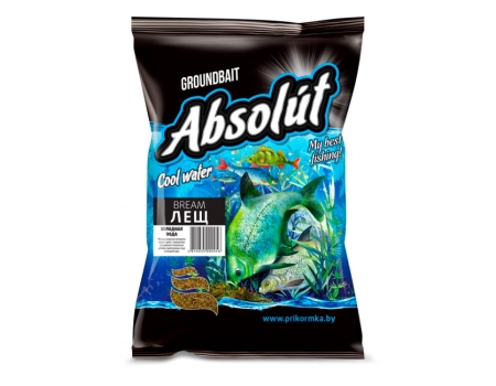 Прикормка зимняя Absolut Лещ (темная) холодная вода, 0.75кг