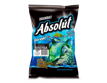 Прикормка зимняя Absolut Плотва (светлая) холодная вода, 0.75кг