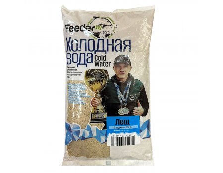 Прикормка зимняя Feeder by Холодная вода "Лещ Сладкие специи" (светлая), 0.75кг