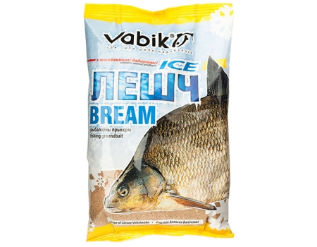 Прикормка зимняя Vabik Ice Bream "Лешч" (желто-коричневая), 0.75кг