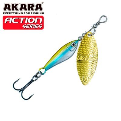 Блесна Akara Action Series Betta №2, цвет: 10-A21, 12гр Блесна Akara Action Series Betta №2, цвет: 10-A21, 12гр