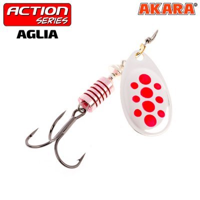 Блесна Akara Aglia №1, цвет: A02, 4гр Блесна Akara Aglia №1, цвет: A02, 4гр