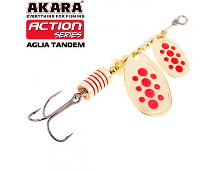 Блесна Akara Aglia Tandem №1/3, цвет: A04, 8гр