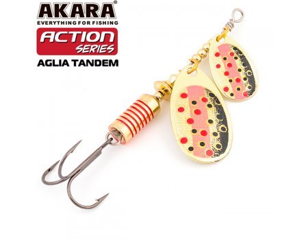 Блесна Akara Aglia Tandem №1/3, цвет: A23, 8гр