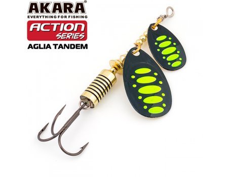 Блесна Akara Aglia Tandem №1/3, цвет: A34, 8гр