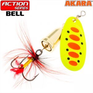 Блесна Akara Bell №2 цвет: A33, 6гр