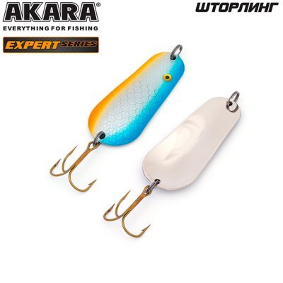 Блесна Akara Expert Шторлинг, цвет: 1/SIL, 12гр