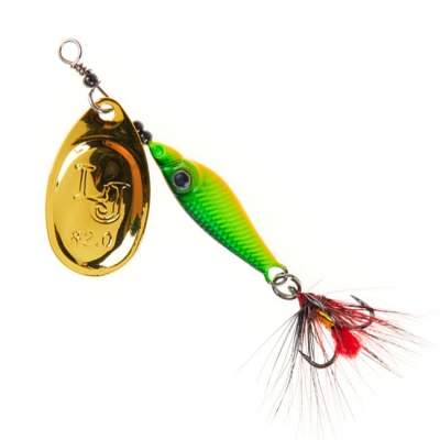 Блесна Lucky John Trian Blade Round, цвет: 012, 6гр