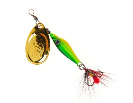 Блесна Lucky John Trian Blade Round, цвет: 012, 6гр