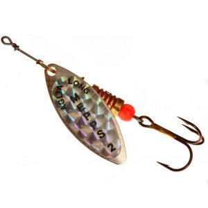 Блесна Mepps Aglia Long Rainbow Silver №2, 7гр