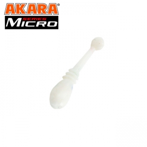 Силиконовая приманка Akara Micro Mace 2см, цвет 02Т (15шт)